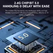 Mobile Game Controller – Bluetooth Connection | Multi-Platform Compatibility | High Precision | Upgraded Gaming Experience