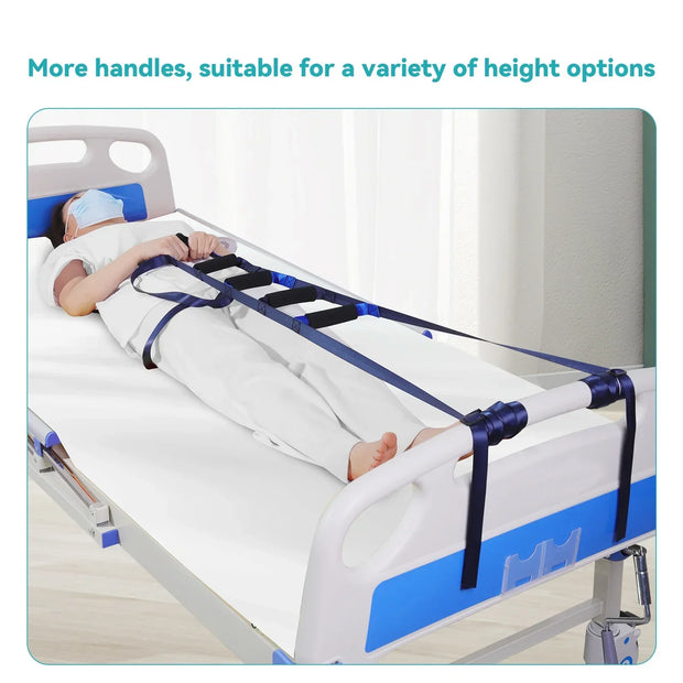 Bed Sit-Up Assist Strap – Easily Sit Up Without Help | Suitable for Seniors, Pregnant Women, and Mobility-Impaired Users