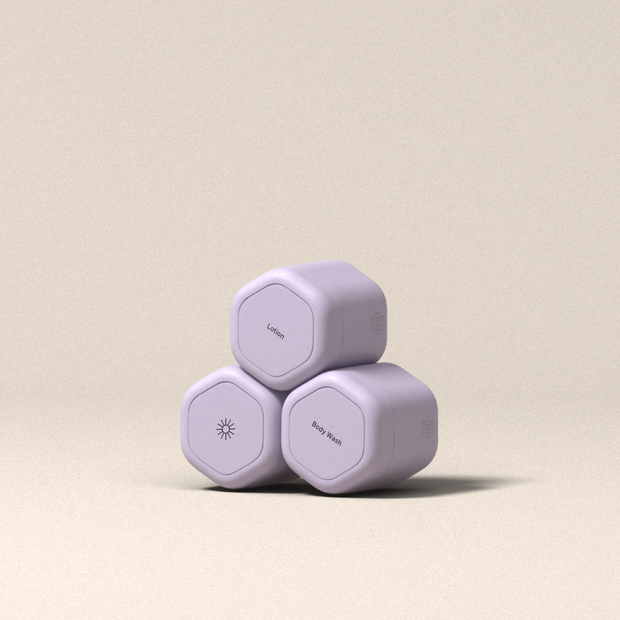 Leak-Proof Magnetic Skincare Travel Bottles