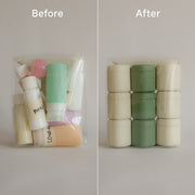 Leak-Proof Magnetic Skincare Travel Bottles