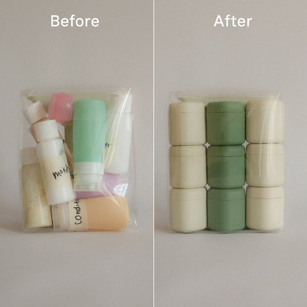 Leak-Proof Magnetic Skincare Travel Bottles