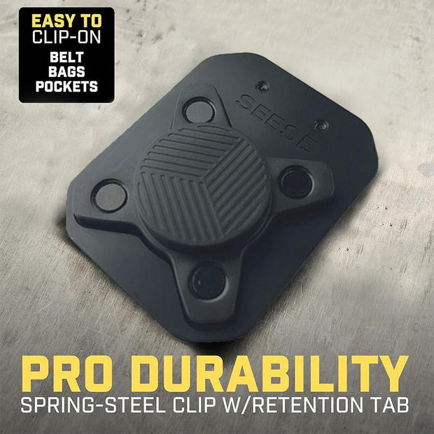 Magnetic Tool Holder-Clip-On Belt Magnet for Screws,Nails,Hammers,Sockets,Pliers,Screwdrivers,Trowels,Drill Bits,Wrenches &More Heavy Duty