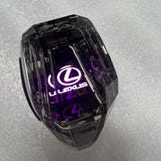 Pomo de cristal con luz RGB universal