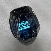 Pomo de cristal con luz RGB universal