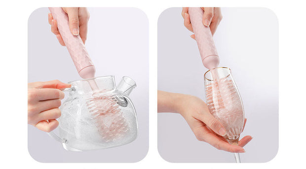 🧼 Electric Baby Bottle Cleaning Brush｜Fast, Gentle &Effortless