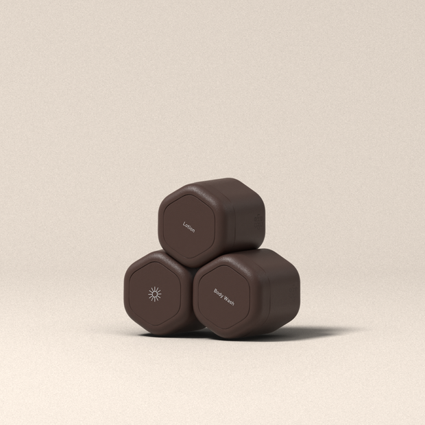 Leak-Proof Magnetic Skincare Travel Bottles