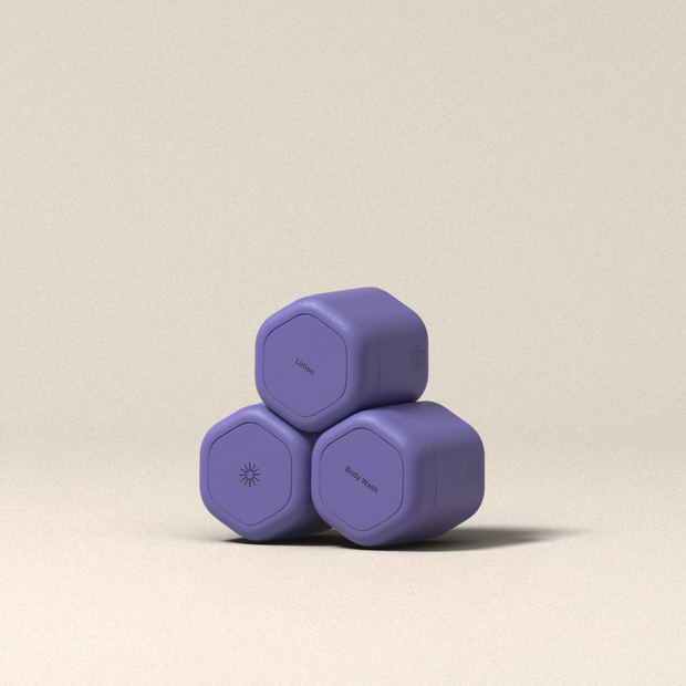 Leak-Proof Magnetic Skincare Travel Bottles