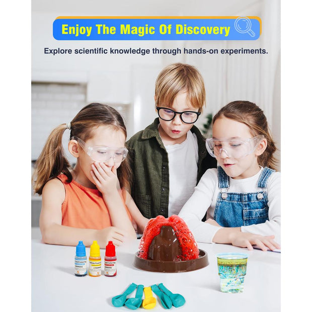 Kids Science Experiment Kit – Suitable for Ages 5-8, 36+ Hands-On Experiments, STEM Learning & Educational Toy, Birthday Gift for Boys and Girls