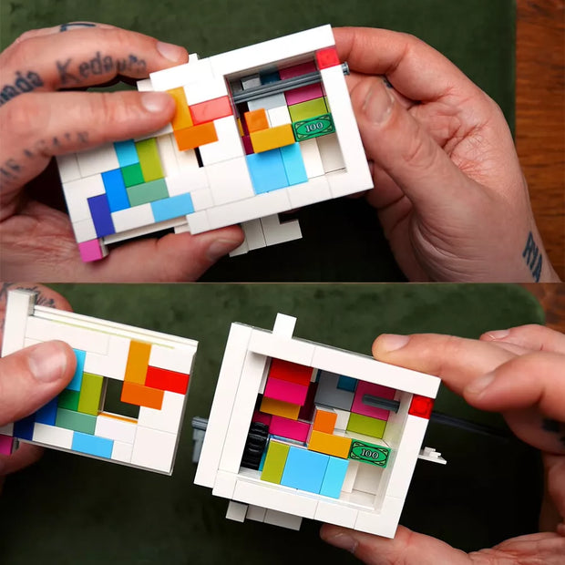 Rainbow Road Puzzle Box – 229 Parts Creative Building Kit (Level 6 Difficulty)