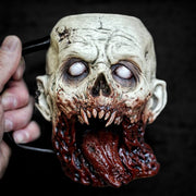 Ceramic Mug – Handcrafted Horror Collectible with Unique Blood Splatter